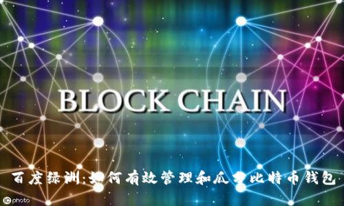 百度绿洲：如何有效管理和瓜分比特币钱包